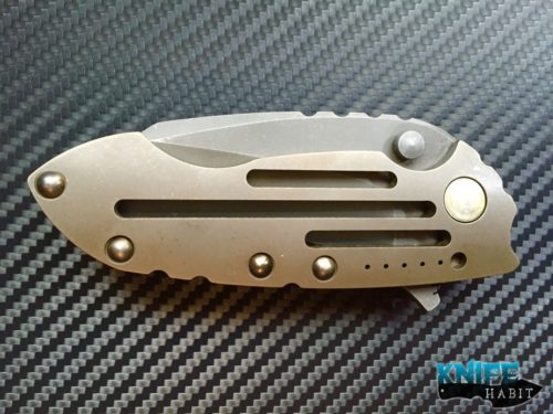 Direware custom knives SOLO V4 closed