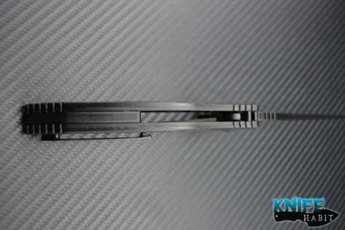 semi-custom midtech Jasou Brous Blades Vendetta blackout knife g10 D2 blade steel