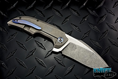 custom geoff blauvelt tuffknives & tashi bharucha collaboration immortal tuff pup knife