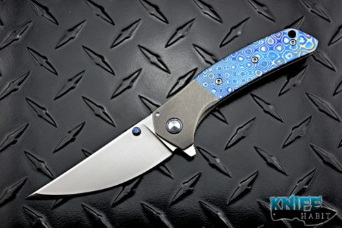 custom sam johnston persian knife, chad nichols zircuti, cts-xhp blade steel