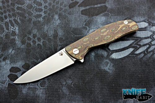 custom igor shirogorov f3 python knife, g10 scales
