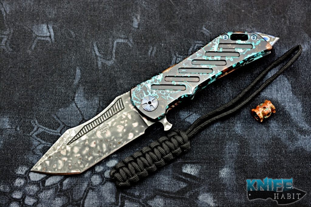 DDR Darrel Ralph Dominator XI V4 Black Mokuti Patina Copper Apocalypse –  Knife Habit