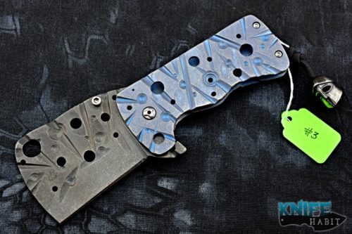 custom richmade knives medium zombie killer knife, a2 blade steel, cleaver