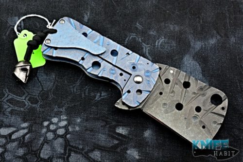 custom richmade knives medium zombie killer knife, a2 blade steel, cleaver