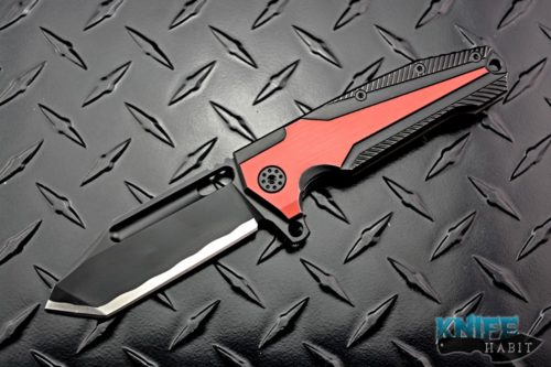semi-custom adv tactical the beast deadpool knife, s35vn blade steel