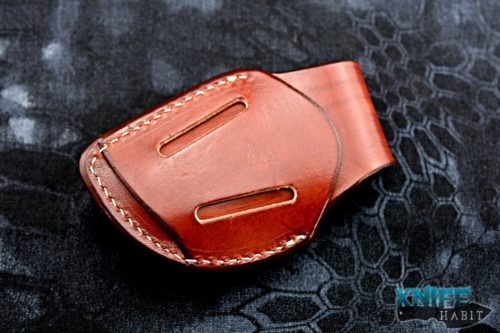 custom dalibor mini draco knife leather sheath