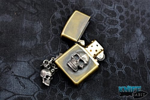 custom sergey rogovets extremaddiction skull lighter