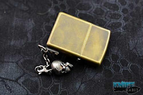 custom sergey rogovets extremaddiction skull lighter