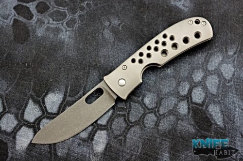 custom tom mayo knife, damascus blade steel, gx lottery knife
