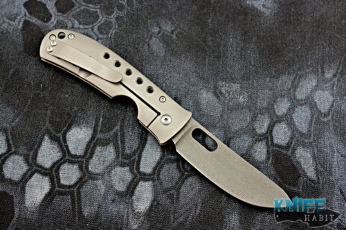 custom tom mayo knife, damascus blade steel, gx lottery knife