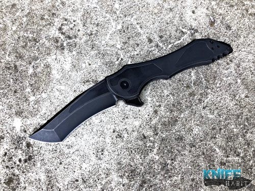 semi-custom midtech jake hoback black fallout paraclete knife