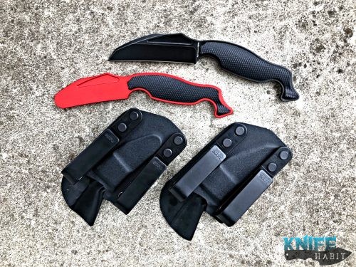 semi-custom midtech talim combatives flixed blade system s35vn knives