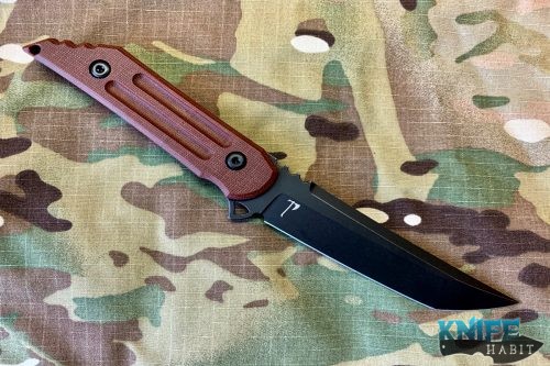 semi-custom midtech jake hoback kwaiback fixed blade knife
