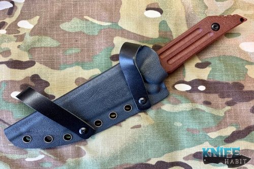 semi-custom midtech jake hoback kwaiback fixed blade knife