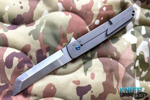 custom pohan leu hamachi tanto folding knife