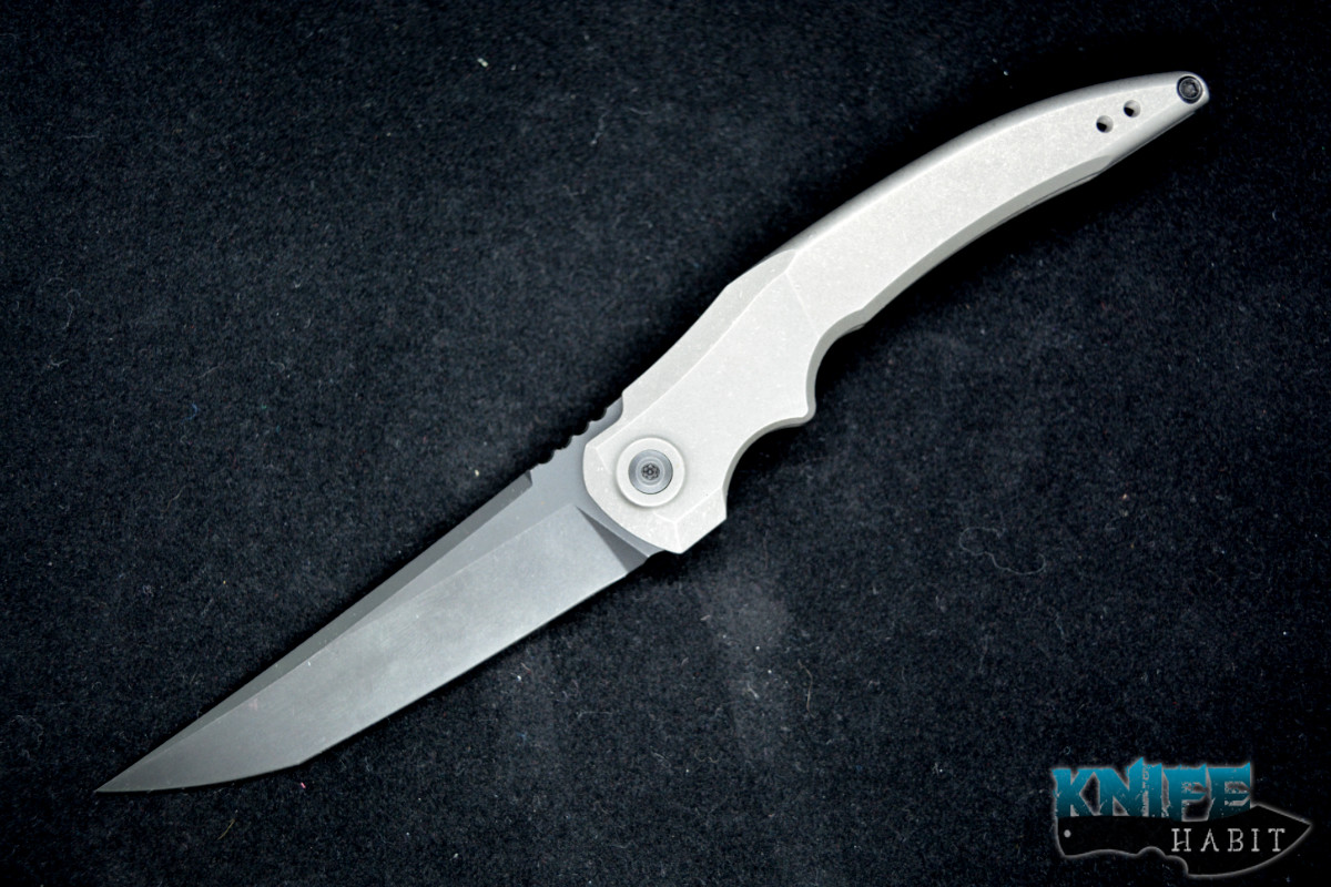 custom jake hoback knives sliver alternate reality folding knife