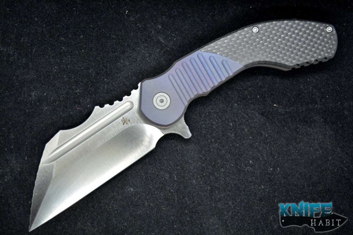 custom dsk tactical vx-p overhauled knife