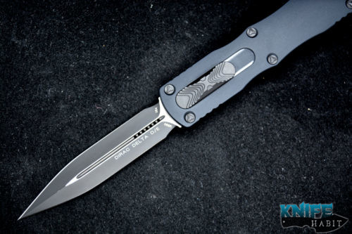 Microtech Dirac Delta D/E Black Tactical Standard 227-T Knife