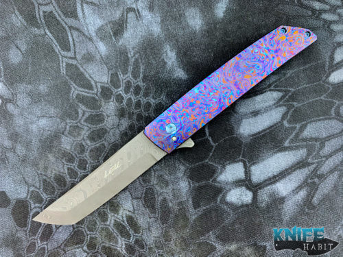 custom pohan leu hamachi full dress knife