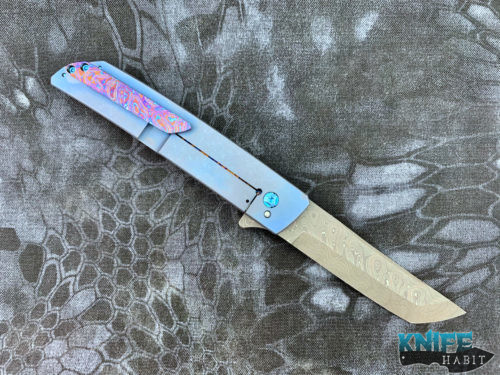 custom pohan leu hamachi full dress knife