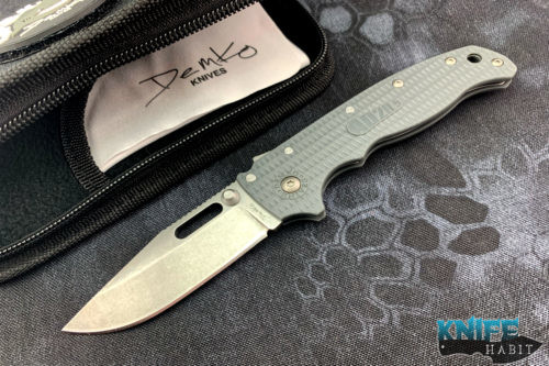 Demko knives 20.5 shark lock clip point production knife