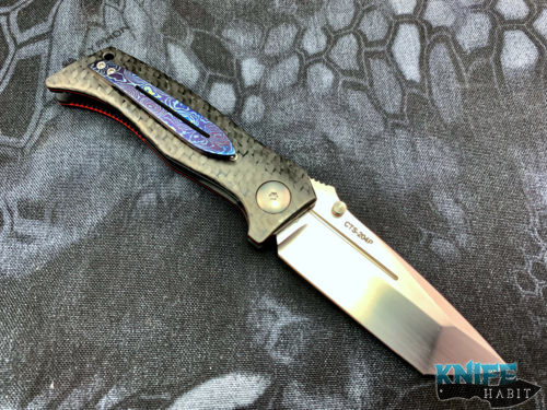 custom shane sibert mini-adamas knife