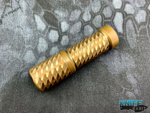 Custom Hanko Machine Works Trident Prototype Flashlight