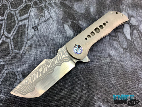 custom robert carter p40 3.25 full dress knife