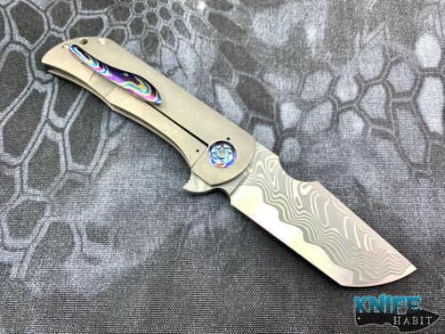 custom robert carter p40 3.25 full dress knife