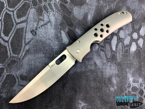 Custom Tom Mayo XL Midnight Rambler Knife