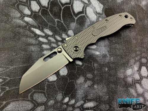 demko knives ad 20.5 black shark foot dlc knife