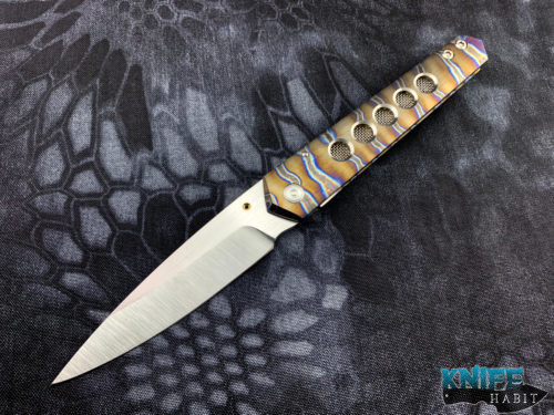 Custom Sergey Rogovets icepick XL knife