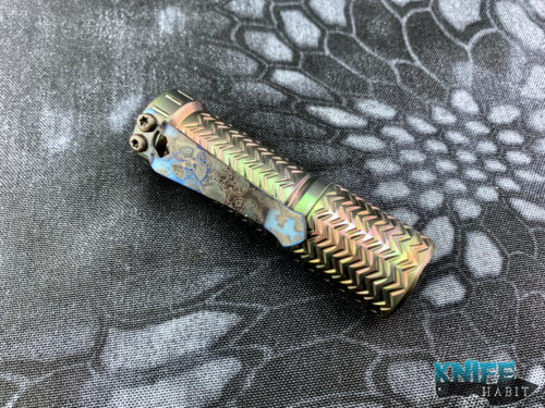 custom hanko machineworks prism bronze tritium flashlight