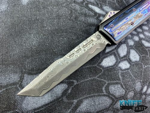 custom patrick famin dotf full dress automatic knife