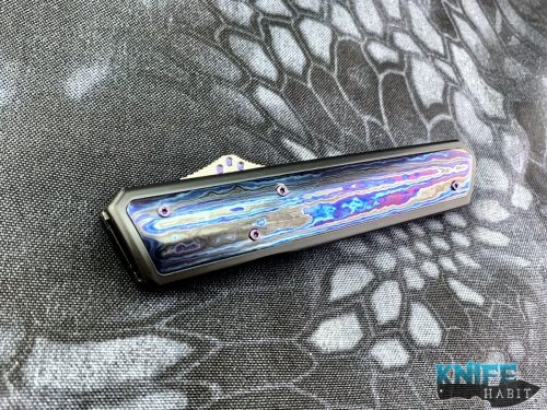 custom patrick famin dotf full dress automatic knife