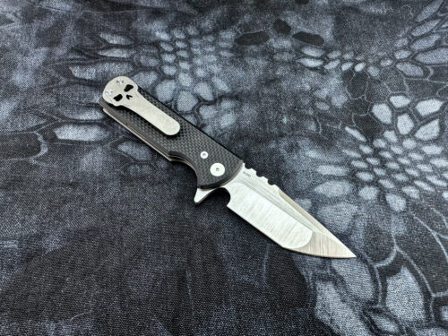 custom ramon chaves TAK flipper g10 tanto knife
