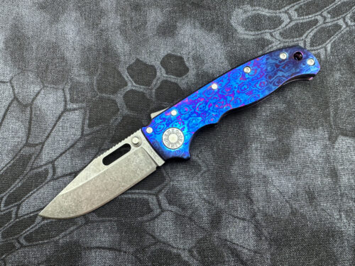 demko knives ad 20.5 s35vn timascus clip point knife