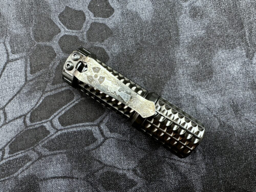 custom hanko machineworks zirconium flashlight