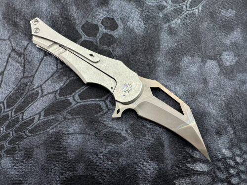 custom scorpion six knives LR-D knife