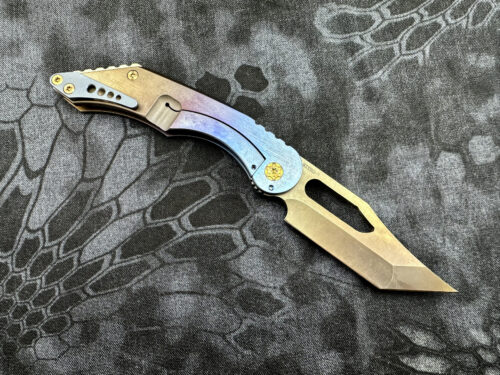 custom scorpion six knives arven knife