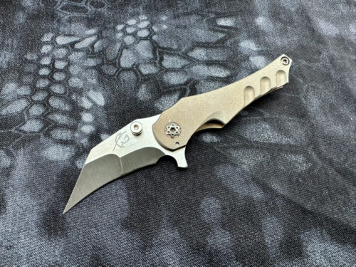 custom scorpion 6 knives LR-1 knife