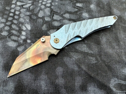 custom scorpion 6 knives bensag XL knife
