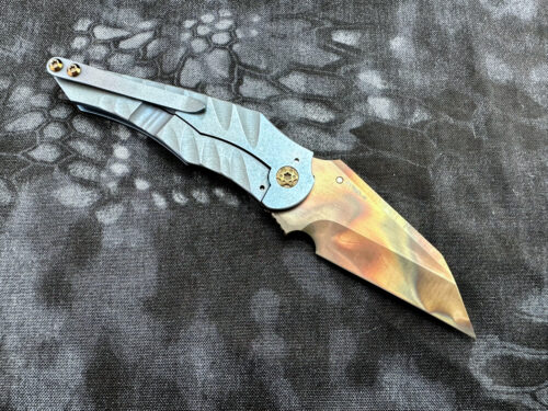 custom scorpion 6 knives bensag XL knife