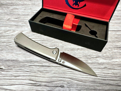 custom ramon chaves RCK9 Ti knife
